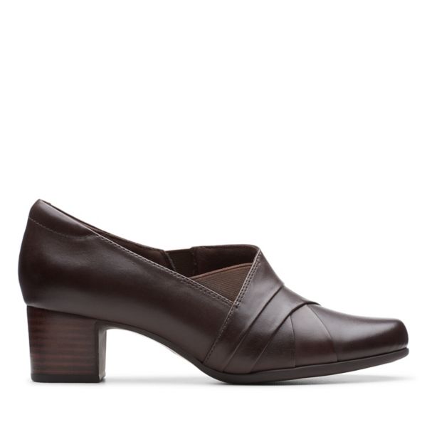 Clarks Womens Un Damson Adele Heels Brown | CA-8340527